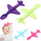 KYEQATY Cuillère d'avion 4pcs bébé Alimentation cuillère 4 cuillères de Couleur