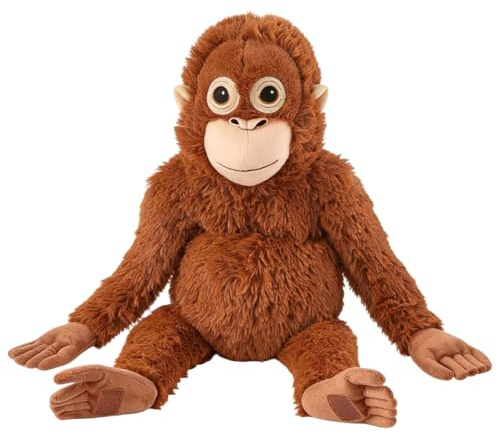 HUQINXIN Punch Monkey Plüschtier, 66 cm großer Orang-Utan,ultraweiches kuscheliges Affenspielzeug, waschbar und sicher für Kinder, Plüschmaterial,Ideal für Fans & Tierliebhaber