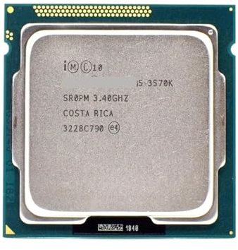 Processore desktop I5 3570K 3,4GHz 4-core 4-thread CPU 77W Socket LGA 1155