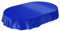 Wachstuchtischdecke Wachstuch abwaschbare Tischdecke Uni Glanz Einfarbig Dunkelblau Schnittkante Oval 140 x 180cm