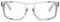 voltX Crystal Sicherheitsleser, Vollverglaste Sicherheitsbrille (2,0 Dioptrie, klare Linse) CE EN166ft LESERSCHUTZBRILLE, UV400-Linse