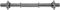 LIFEFIT Hantelstangen, Silber, 45 cm