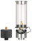 Lixada Luz de Gas Butano/Lámpara Camping + Adaptador para Cartucho de Gas + Estuche de Almacenamiento para Auto-Picnic Camping