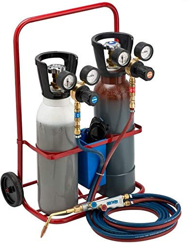Stazione di saldatura ossiacetilenica - turbo set maxi smart 5 lt oxyturbo