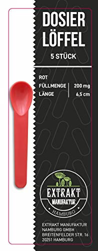 Cuillères à mesurer | Lot de 6 cuillères à mesurer | Dosage exact de 3 g, cuillère de 5 g, 7,5 g, 10 g, 15 g, 30 g | Ensemble de mesure de cuisine pour poudre et liquides | Cuillère à médicaments et