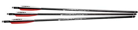 Umarex AirSaber Carbon Fiber Arrows for PCP Arrow Gun Air Rifle, 6 Pack