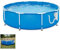 EDG by AQUALUX INTERNATIONAL Kit Piscine Hors Sol - Tubulaire - Ronde - 366 x 76 cm - avec Filtration