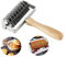 Akaigu Stainless Steel Roller Dough Lattice Pizza Roller Cutter Kitchen Cooking Baking Tools
