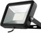 August Müller Lichttechnik AG LED Strahler AML® FL 10W, Profi-Qualität für außen, IP65, Metallgehäuse schwarz, 2700K warmweiß, 50.000h Lebensdauer