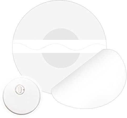 20 Stück Freestyle Libre 3 Pflaster, Libre Patch Sport-Pflaster für Freestyle Libre 2 3 Sensor, transparent ohne Kleber in der Mitte, selbstklebend Wasserfest & Hautfreundlich - 14 Tage Klebekraft
