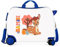 Disney Bambi Kinderkoffer, Mehrfarbig, 50 x 39 x 20 cm, Hartplastik, seitlicher Kombinationsverschluss, 34 l, 1,8 kg, 4 Räder