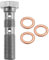 X AUTOHAUX AN3 Filetage Tur-bo Frein Ligne Banjo Boulons Double Banjo Boulon 40mm