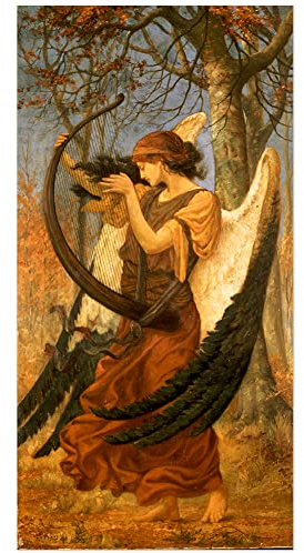 JUNIWORDS Poster, Charles Henry Sims, Titanias Erwachen, 60 x 30 cm (3000976)