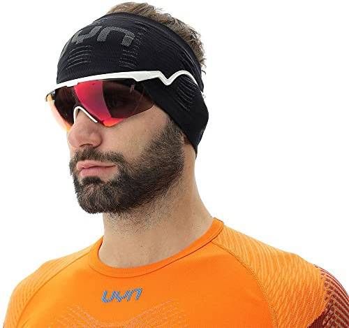 UYN O102437 Vibe Head Band Unisex Schwarz/Anthrazit 1