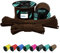EdcX 2 mm Nylon Paracord 275 (50 e 100 m) – 100% Corda in Nylon, Cavo a 3 Fili, Cavo in Nylon 2 mm in Molti Colori (Chocolate, 100 m)