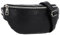 Gusti Bauchtasche Leder- Rosamonde Damen und Herren Gürteltasche Hüfttasche Festivaltasche Handtasche Leder Schwarz