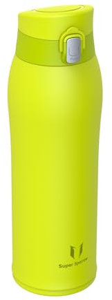 Super Sparrow Water Bottle Stainless Steel 18/8 - Travel Mug - 750ml - Insulated Metal Water Bottle - BPA Free - Leakproof Drinks Bottle