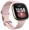 Msksjer Armband Kompatibel mit Fitbit Versa 4/Versa 3/Fitbit Sense/Sense 2, Klassischer Weicher Sport Silikon Ersatzarmband für Frauen Männer, Grau Large