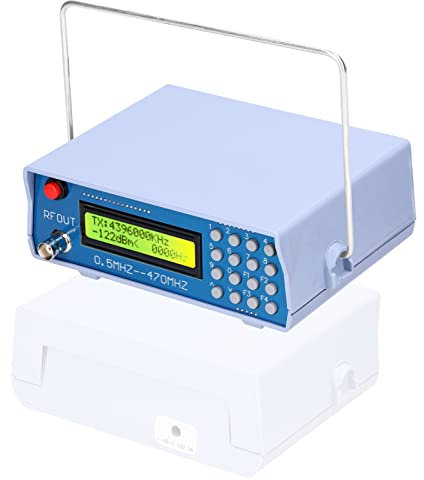 Irfora Generador de señal de radiofrecuencia de 0,5-470, probador de medidor para Radio FM, walkie-Talkie, depuración Digital CTCSS, Salida Individual