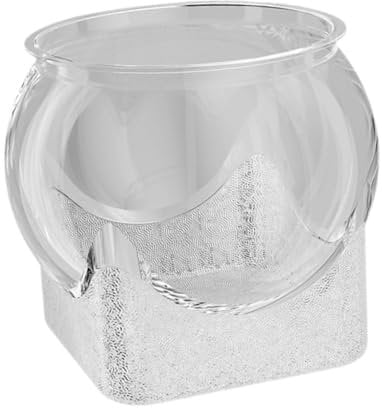 Sharplace Fish Bowl Fish Tank Multifunctional,Clear Aquarium Bowl Accessories,Gifts for Beginners and Enthusiasts Turtle Viewing Tank, XXL