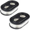 2 Pack Air Filter Compatible with Briggs & Stratton Engines, Replacement for 593260, 798452, Lawn Mower Air Filter, Durable Air Cleaner Cartridge for Reliable Engine Performance