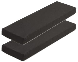 AllSpares Aktivkohlefilter (2 St.) für Dunstabzugshauben geeignet für Novy Monoblock 7900055 (390x117x30mm)