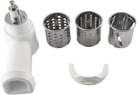 FHAJKTJB Slicer/Shredder/Cheese Grater, Compatible For KitchenAid Stand Mixer Attachment Slicing Shredding Accessories