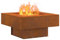 vidaXL brasero carré 60x60x30 cm en Acier corten