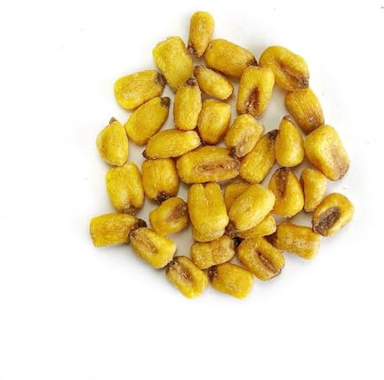 Roasted & Salted Corn – Crunchy Toasted Corn Nuts with Sea Salt | Roasted Snack with No Added Oil | Savoury & Satisfying | Vegetarian Friendly | Multi-Pack 200g
