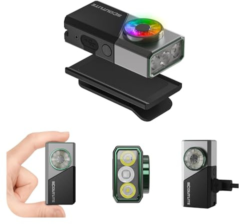 SCOUTLITE Linterna EDC recargable Vario RGB 700 EDC