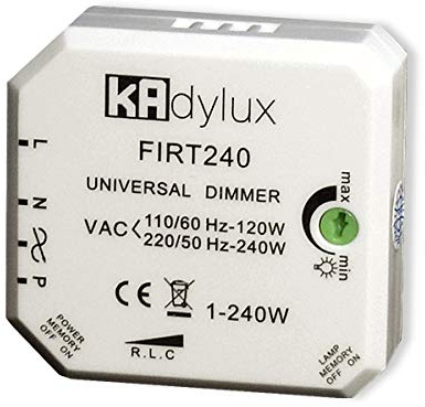 Regulador Lámparas LED por pulsación FIRT240 (Dimmer)