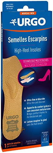 Urgo - Semelles Escarpins - Technologie multicouche - Semelles adhésives - 1 paire 39/41