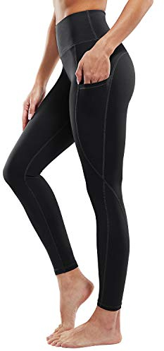 G4Free Leggings für Damen mit Handytasche,Sportleggings für Damen Yogahose Damen Blickdicht Weich Laufhose für Fitness Joggen Yoga