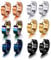 Xhuan Paar 316L Edelstahl Creolen für Männer Frauen Huggie Ohrpiercings Set -