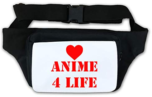 Anime 4 Life red Heart Fashioned stylish Bauchtasche