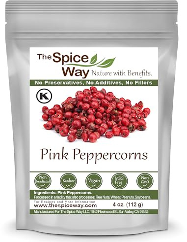 The Spice Way Pink Peppercorns - 4 oz