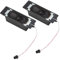 2Pcs TV Speakers, Full Stereo Sound, Strong Bass, 8 ohms 10 Watts, Replacement TV Box Speaker Loudspeaker Sound Amplifier with Red and White Wire for LCD TV