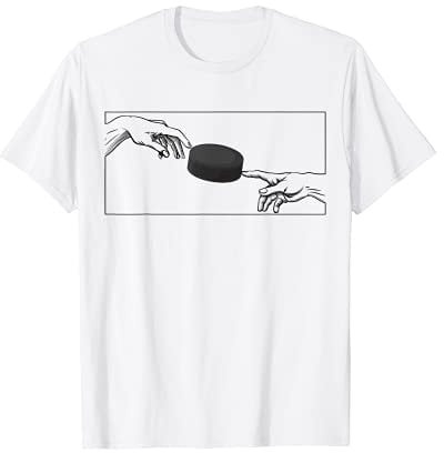 Hockey Puck für Feldhockey oder Eishockeyspieler Eishockey T-Shirt