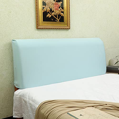 Stretch-Bett-Kopfteilbezug, hochelastisch, staubdichter Schutz für Holz/Rattan/gepolstertes Metall-Kopfteil, King-Size-Größe 200-220 cm