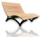 Holztec-Leitner Waldsofa Doppelliege Wellenliege in Lärche mit schwarzem Untergestell Made in Bavaria 140cm …