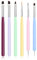 URAQT Nail Art Brushes Set, 6PCS Acrylic Nail Brush, Nail Art Pens Double Ended Nail Dotting Tools, Professional Manicure Drill Drawing Brush Nail Art Tools for DIY Nail Art Designs