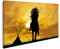 islandburner Bild auf Leinwand Indianer Pferderücken Sonnenuntergang Indianer Pferderücken Sonnenu Bilder Wandbilder Poster