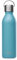 Qwetch - Bouteille Isotherme Active Bleu Acier 600ml - Gourde avec Anse Inox Recyclé - 24h Froid et 12h Chaud - Etanche, Sans BPA & Compacte