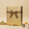 GAKA FAVOR Geschenkpapier Gold Rollen - 2 Rollen (43x500cm pro Rolle) - Gold Streifen Gebürstet Geschenkpapier für Weihnachten, Valentinstag, Hochzeit, Geburtstag