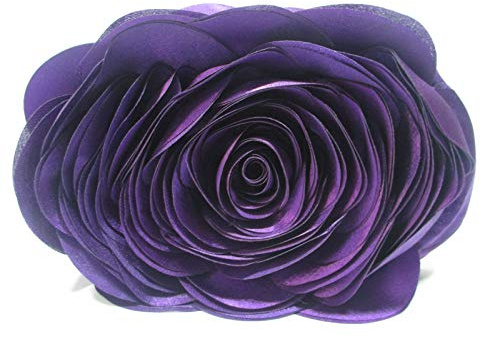 HUFFA Borsa da Sera Floreale da Donna Vintage Borsa da Donna con Catena Rosa Moda Borsa da Cerimonia Nuziale con Pochette for Cena (Color : Viola, Size : One Size)
