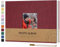 Vienrose Fotoalbum Selbstklebend Einkleben 10x15 Klein Leinen Photo Album mit 60 Weißen Seiten, Hochzeit Jahrestag Geburtstag Fotoalben mit Einem Kugelschreiber, 21,5x30cm, Rot