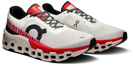 On Cloudmonster 2 Herren-Sneaker, Ivory/Silver, 46 EU