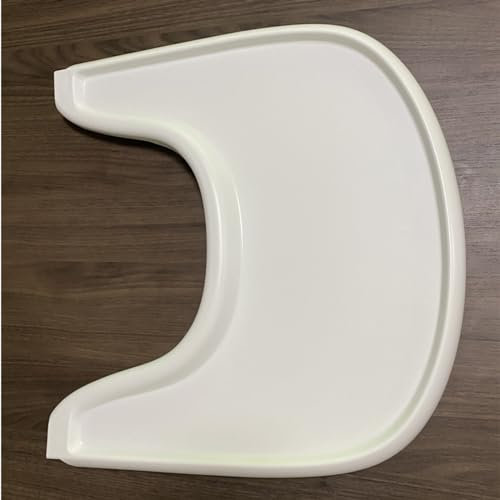 Hochstuhltablett passend für Stokke Tripp Trapp Stuhl mit glatter Oberfläche und starker Saugkraft - Hergestellt aus lebensmittelechtem Kunststoff (BPA BPS BPF blei- und phthalatfrei)