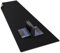 MAIDERN Tapis de Bureau Double Face en Cuir et liège 200 x 80cm, Grand Tapis de Souris, Sous-Mains bureau en Cuir PU imperméable, Sous Main Bureau pour le Bureau et la maison (Noir)