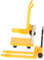 BESTonZON 1 Jeu Parking pour la Circulation routière Chariot à Main Miniature Mini Chariot à Main modèle de Voiture Outil de déplacement Miniature Chariot élévateur Jouet Plastique Yellow